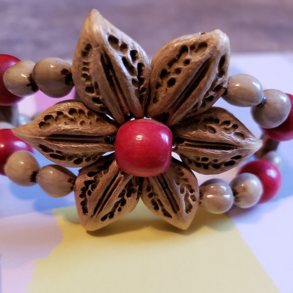 Beaded Cuff Bracelet - image 6